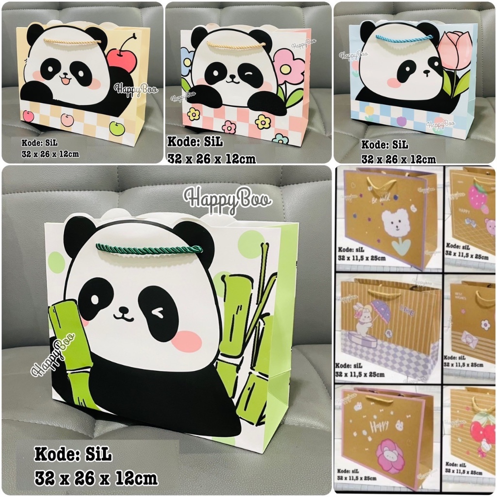 

bag paper bag large besar tas kado goodie bag ts kertas sil besar Large gift bag hampers