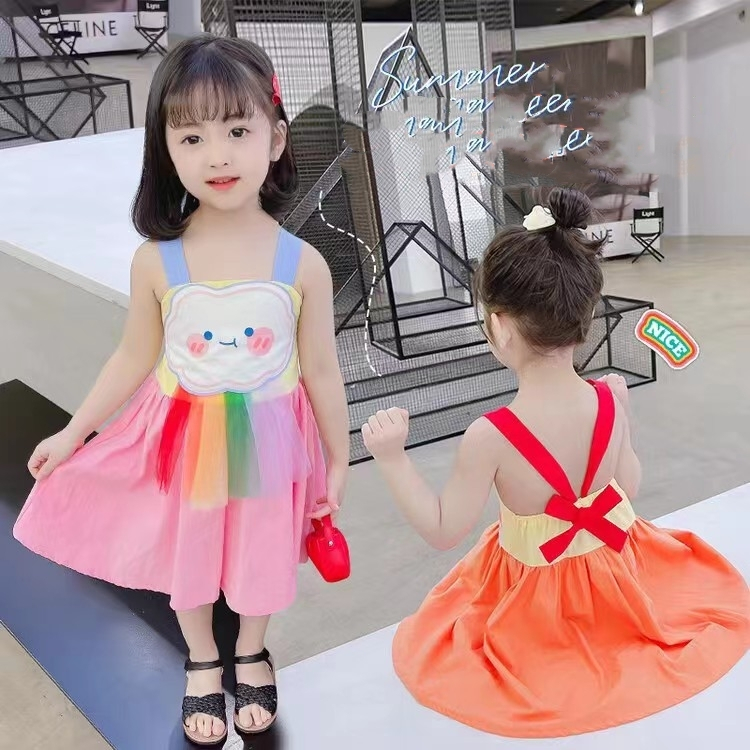 CD469 Tanktop Dress | Dress tanktop Anak Perempuan | Baju Anak