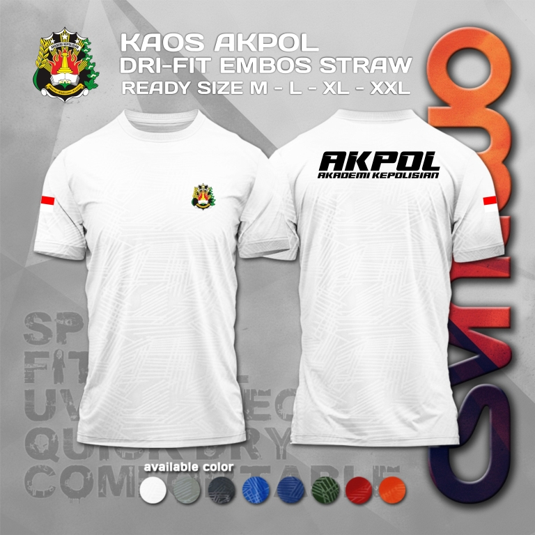 KAOS AKPOL DRYFIT EMBOS / KAOS DRYFIT EMBOS AKPOL / KAOS AKPOL / KAOS JERSEY AKPOL