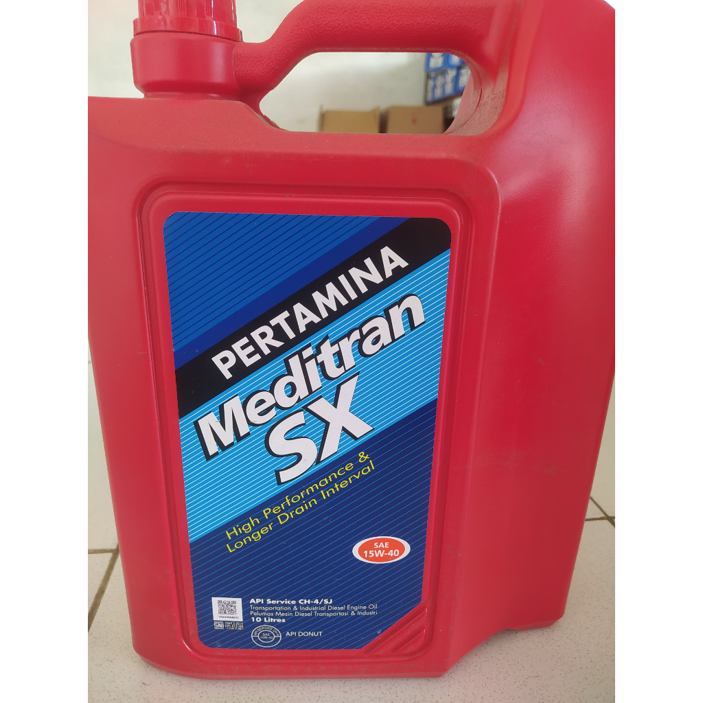 OLI PERTAMINA MEDITRAN SX SAE 15W-40 10 liter