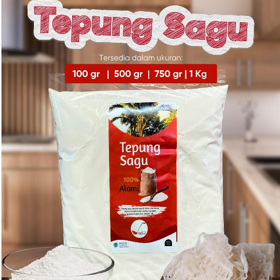 

Tepung Sagu / Sari Pati Pohon Sagu Halal / Tepung Sagu Asli - Bahan Dapur