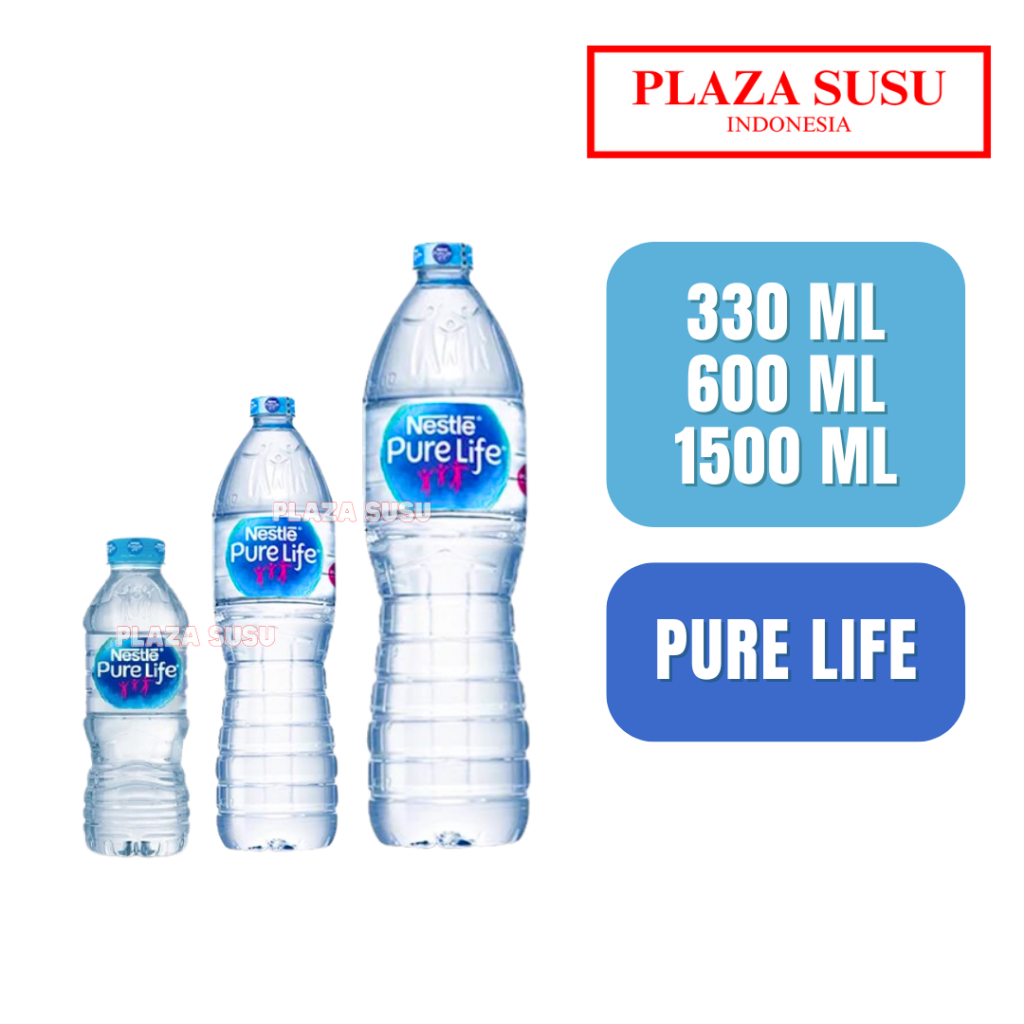 

AIR MINERAL PURE LIFE AIR MINUM MINERAL WATER AIR MURNI 330ML 550ML 1500 ML PURELIFE