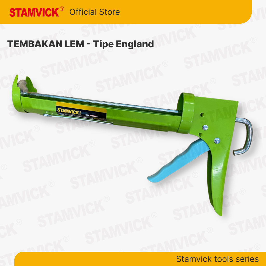 Alat Tembakan Lem Kaca Silicone Stamvick Type England / Gun sealant