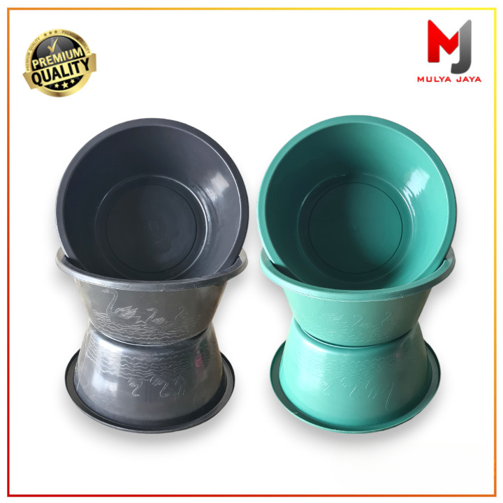 Mulya Jaya Bak USA Bebek 55 Bak Mandi Bulat Plastik Ecer 1Pcs