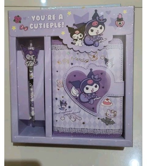 

Notebook Anak Sanrio kuromi melody cinnamotall 2 in 1