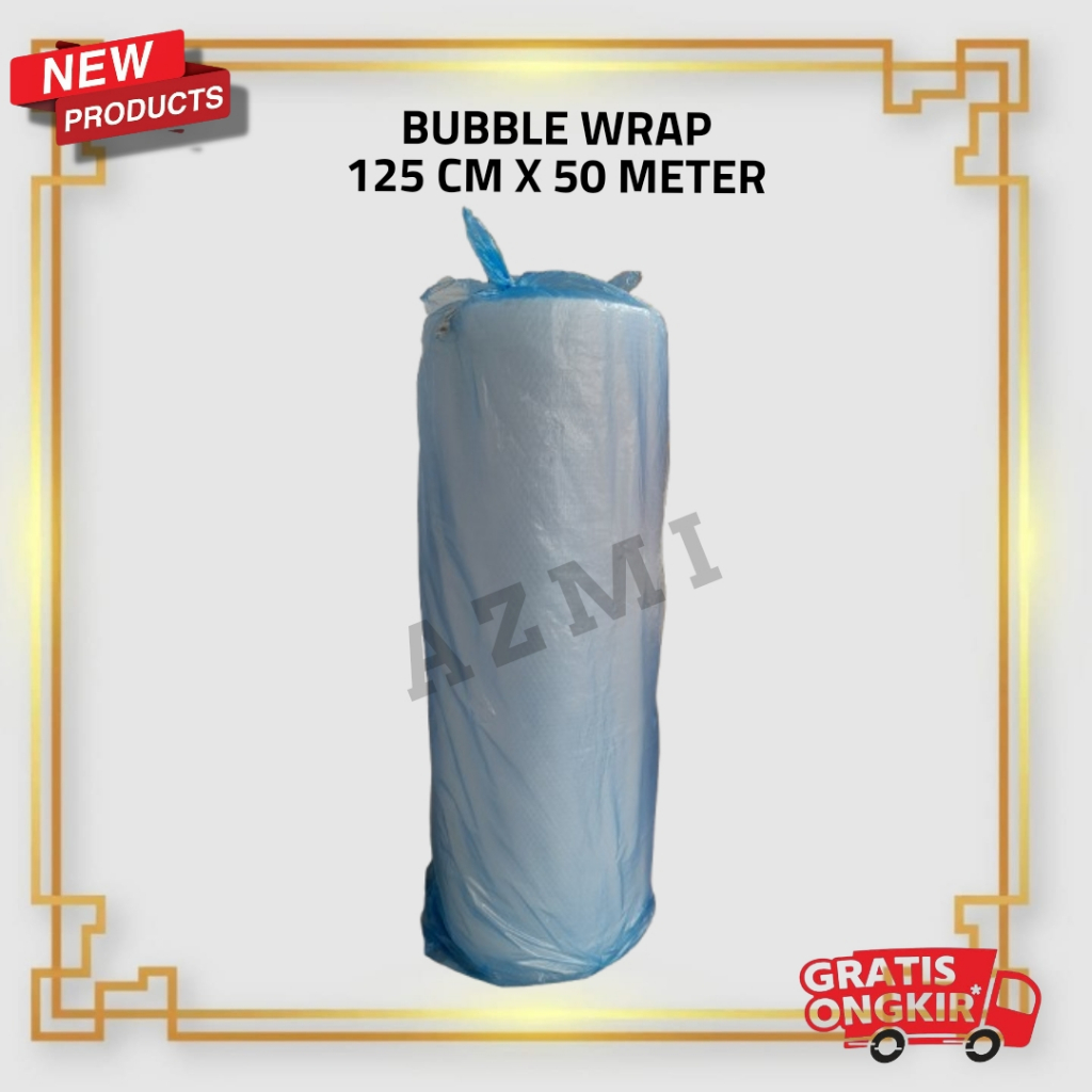 

Promo Bubblewrap Bubblepack Bubble roll Wrap Putih Pack /125 x 50 METER FULL / HANYA BISA GOJEK