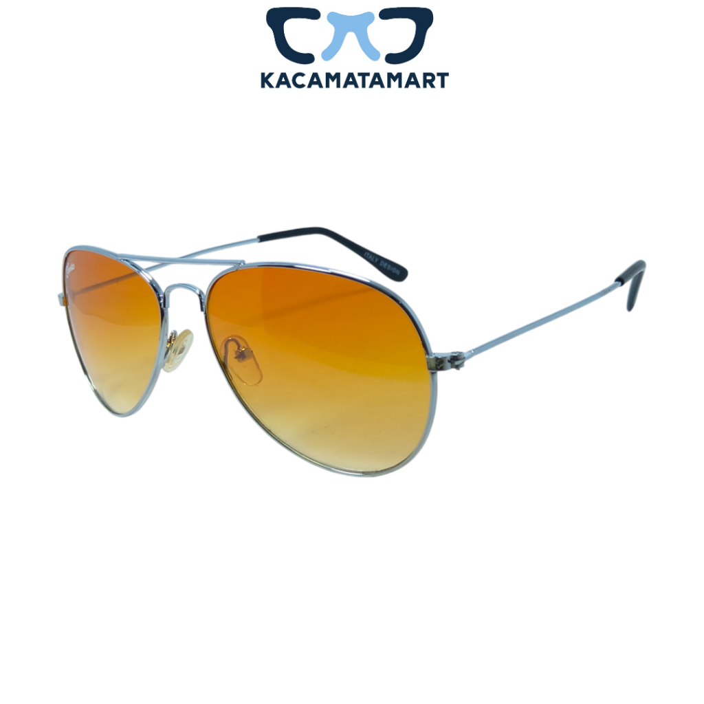 Kacamata Aviator Fashion Pria Dan Wanita Unisex Bahan Metal Import - LS118