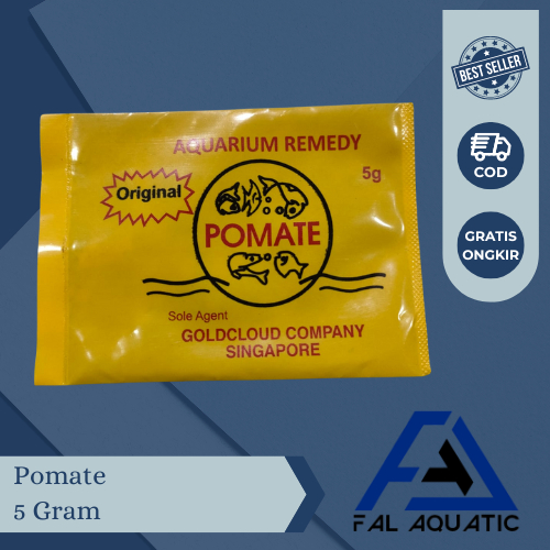 Pomate Obat Ikan Original / Pomate Obat Kutu Ikan