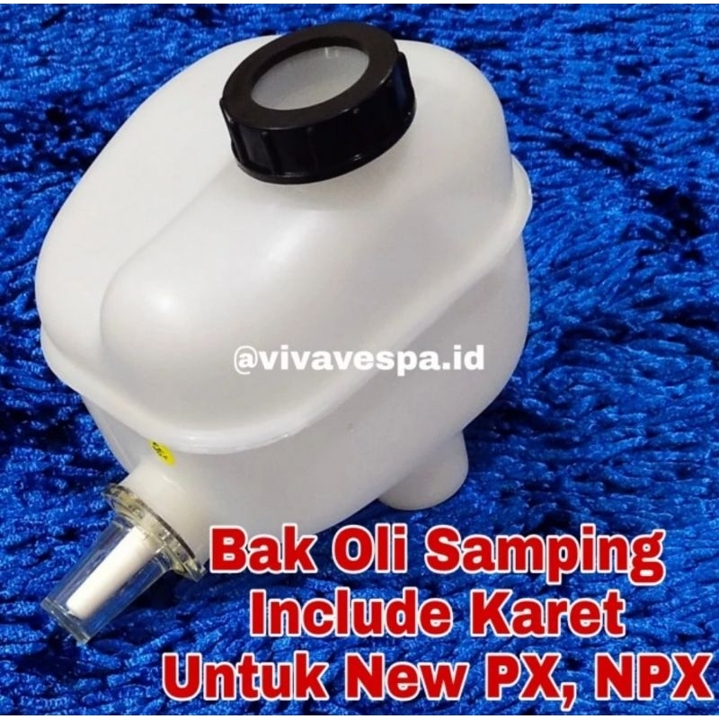 Bak Oli Samping Piaggio (plus karet) utk PX , New PX