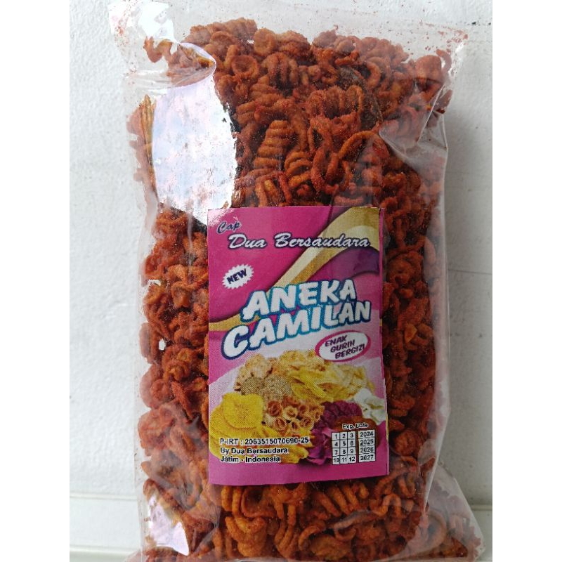 

makaroni ulir pedas