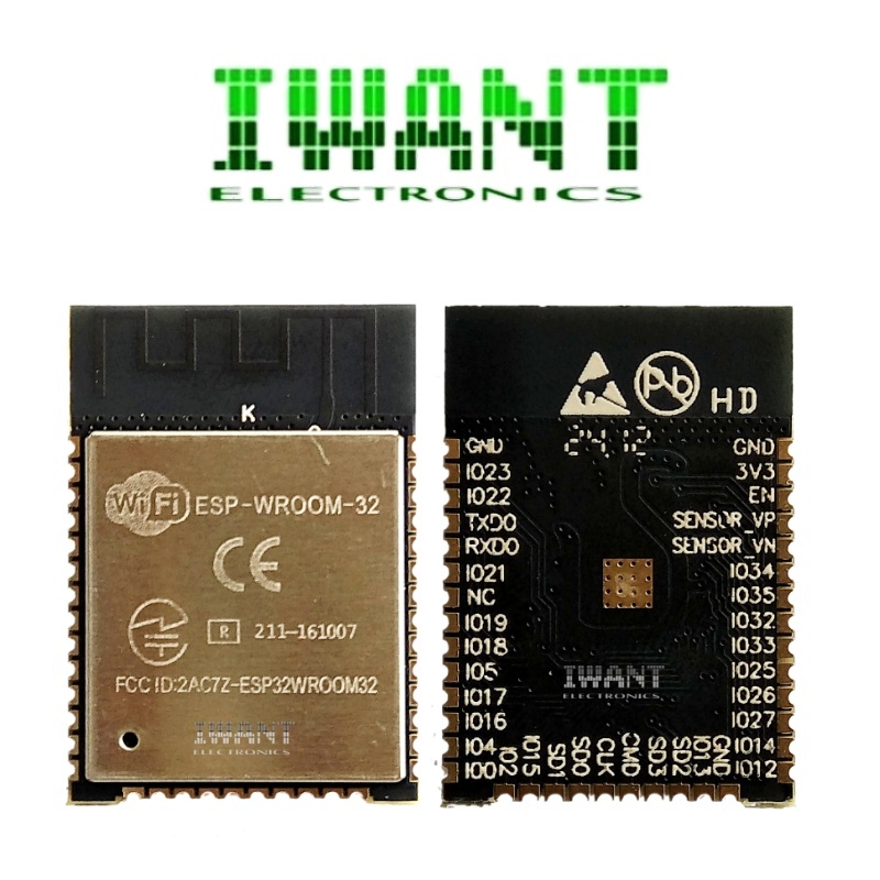 ESP32 ESP-32 WROOM Chip ESP-32-WROOM Wifi Bluetooth Chip