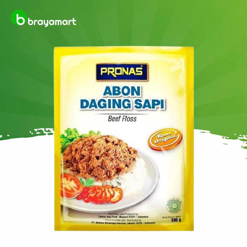 

Pronas abon daging sapi original 100 gram Brayamart