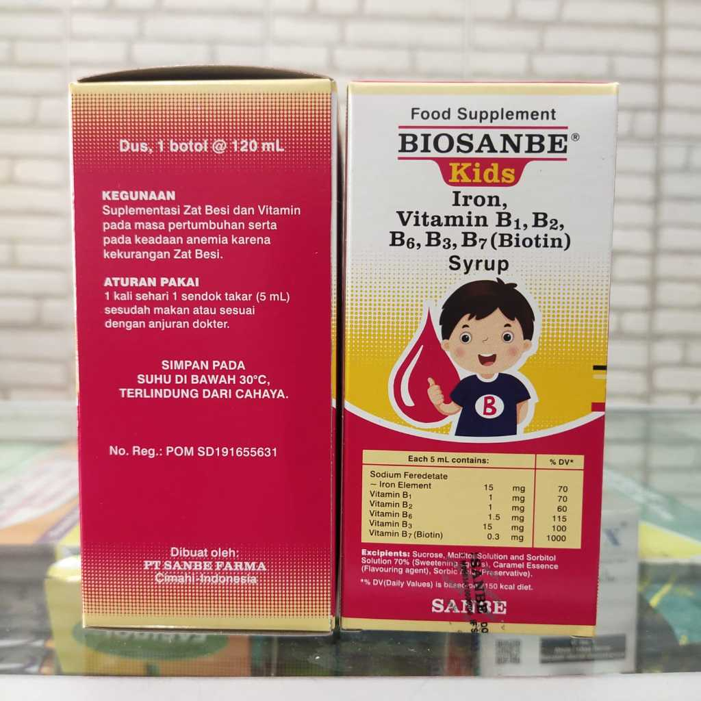 Biosanbe Kids Syrup 120 ml