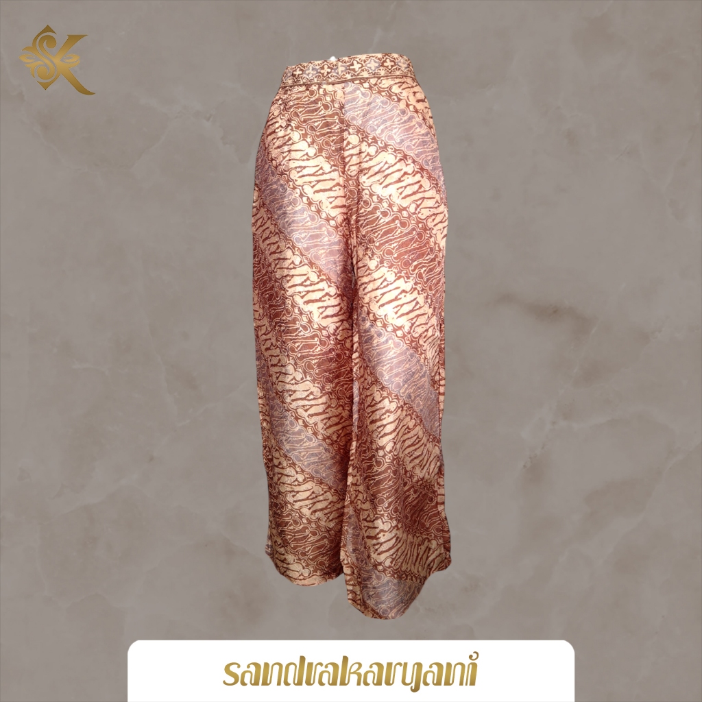 BATIK SANDRA KARYANI Kulot Batik Solo Batik Viscose Premium