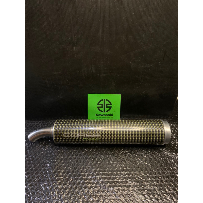 silenser knalpot corse project bolt on carbon original