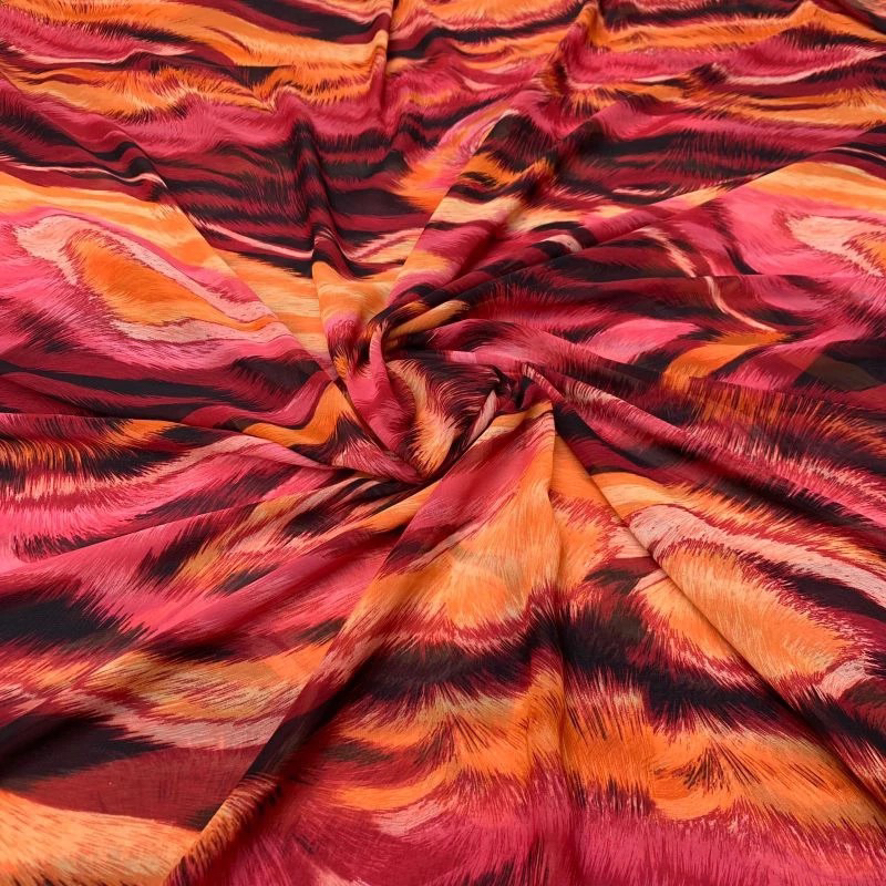 kain sifon motif loreng  - kain loreng macan ceruty - kain sifon motif - kain ceruty motif - kain ch