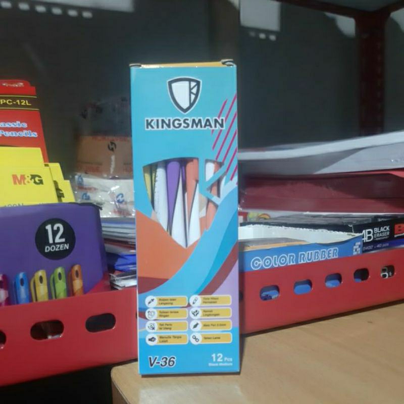 

Pulpen KINGSMAN Isi 12 pcs