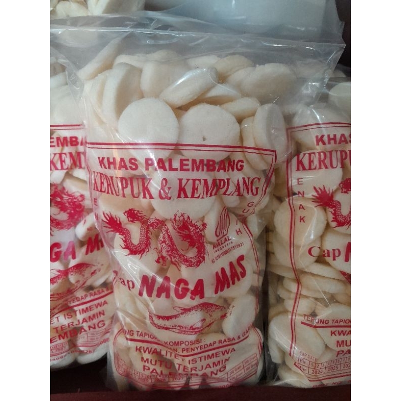 

Kemplang Mini Tenggiri Naga Mas Khas Palembang 250 Gram & 500 Gram
