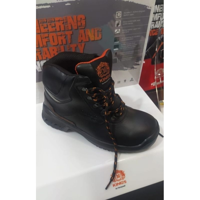 SEPATU SAFETY KINGS KWS 301X ORIGINAL KULIT ASLI.