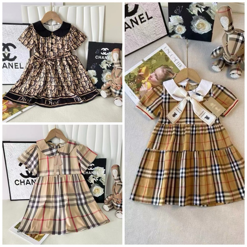 Dress anak import 1-8 tahun / dress anak perempuan