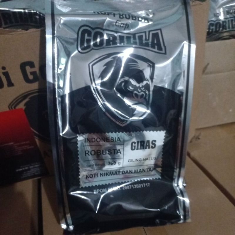 

kopi bubuk gorilla 360gr