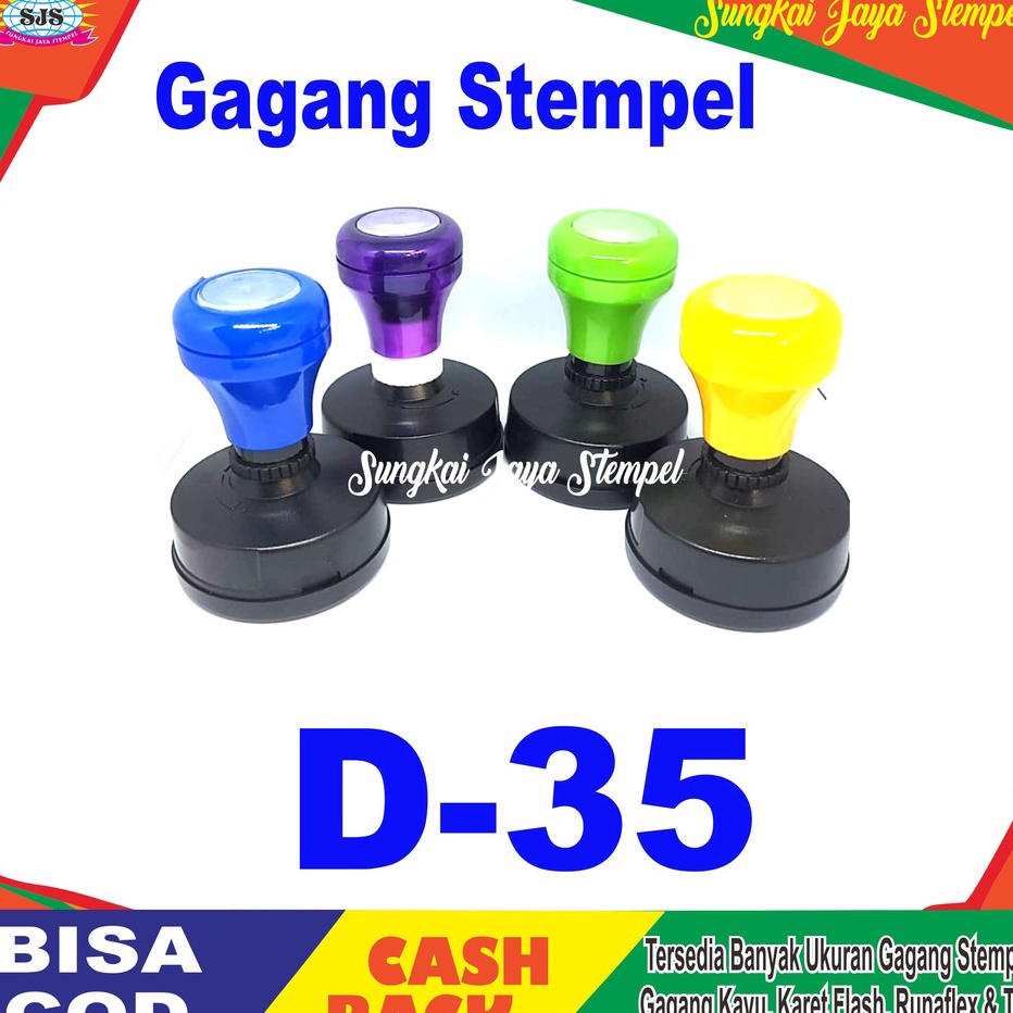 

TERDAHSYAT GAGANG STEMPEL WARNA D35 N