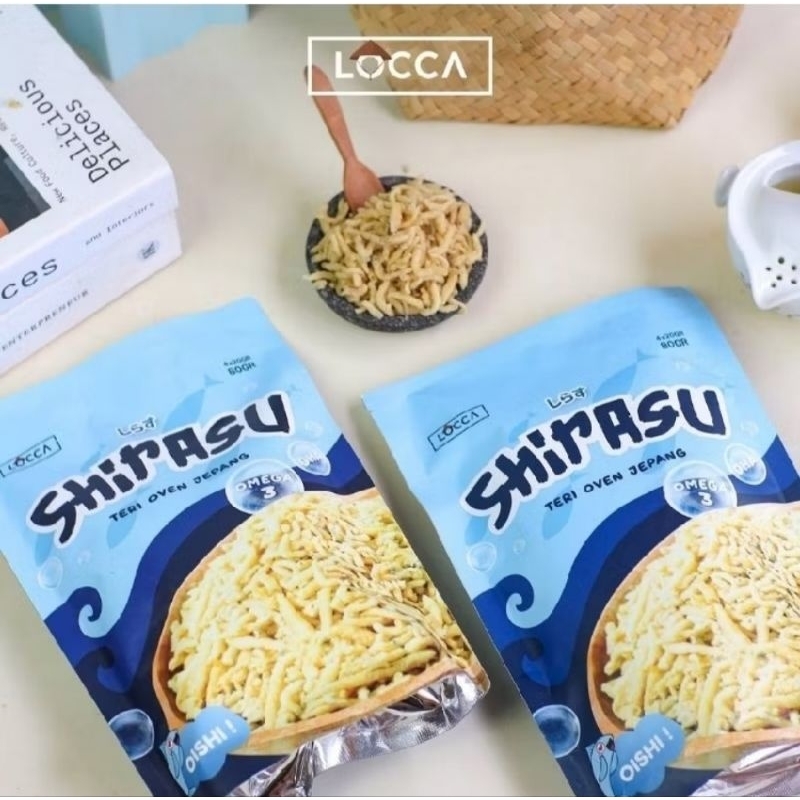 

LOCCA | SHIRASU | TERI CRISPY - Ori/Seaweed/Keju