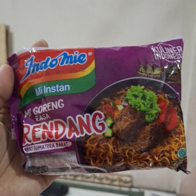 

Indomie goreng Rasa Rendang Khas Sumatera Barat