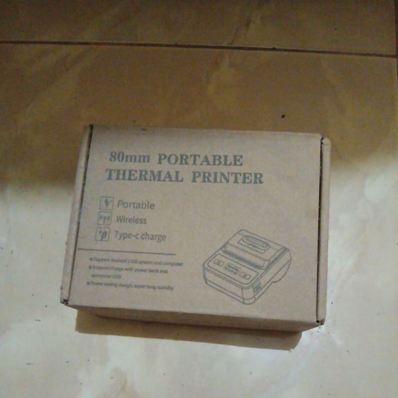 thermal printer 80mm portable