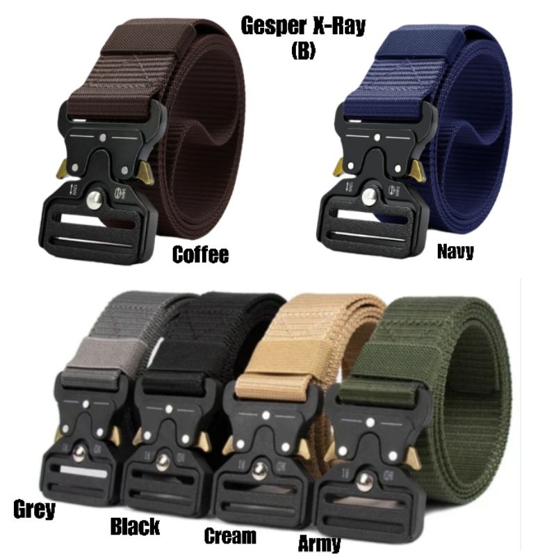 Gesper Kain Nilon  X-Ray