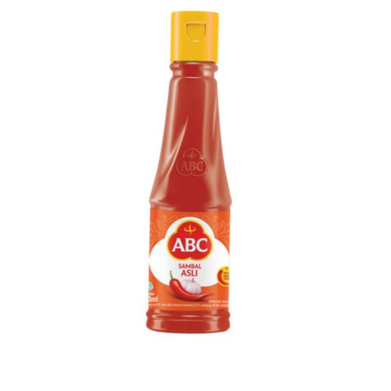 

Abc sambal asli botol kecil isi 135ml