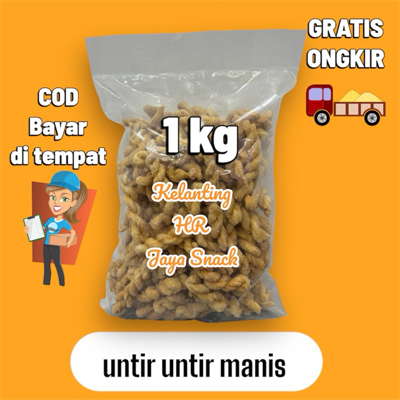 

PROMO 1 kg UNTIR UNTIR manis bestak gula putih