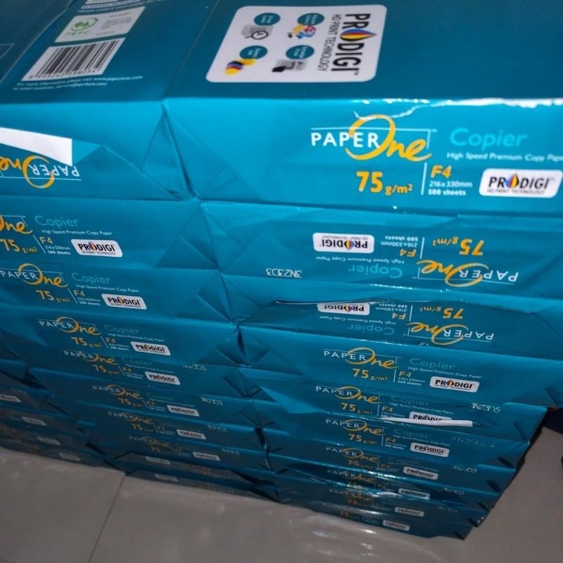 

Kertas F4 75gram paper one