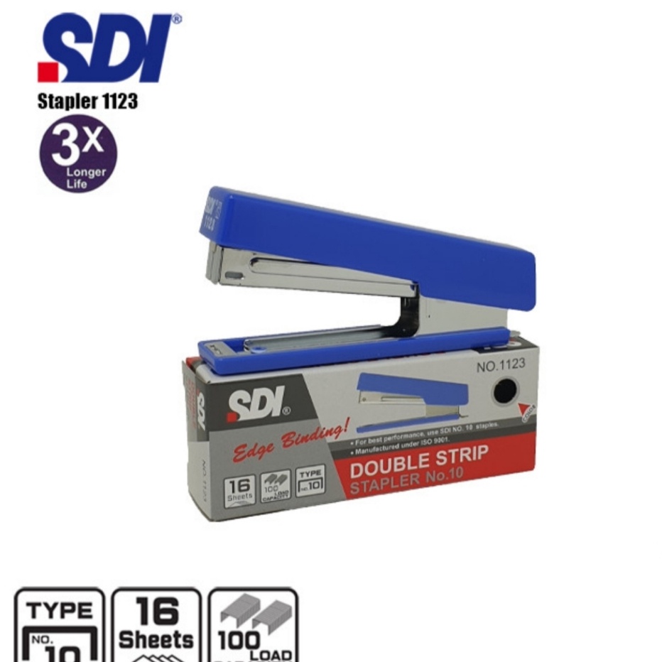 

MALL Stapler Staples No 1 Double Strip SDI 1123