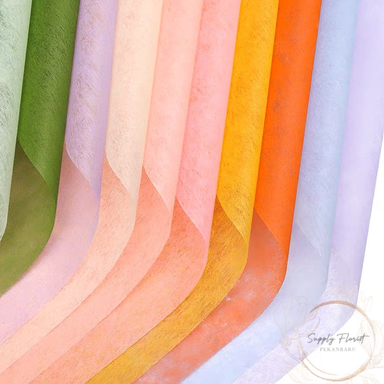 

SUPPLYFLORIST 1 Pack KES TISSUE FLOWER WRAPPING PREMIUM TISSUE NONWOVEN NON WOVEN PAPER KES BUKET TEBAL PEMBUNGKUS BUNGA