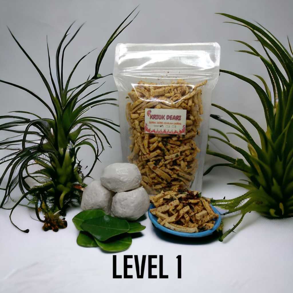 

KRIUK DEARI - cemilan basreng renyah dan gurih level 1