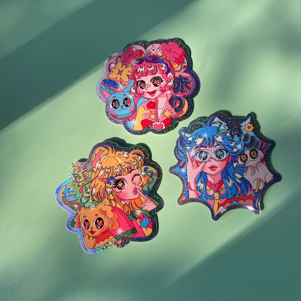 

Kirrari Day's OC Hologram Diecut Sticker