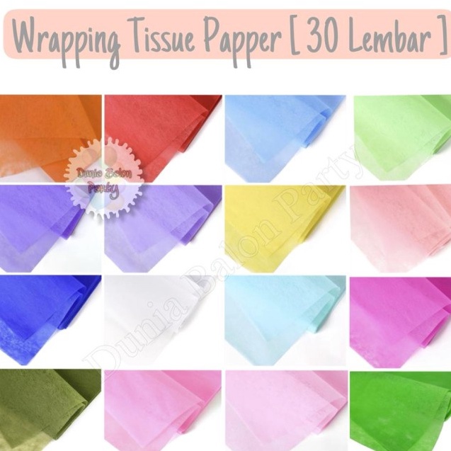 

28 Lembar Kes Tisu Buket Bunga Tissue Cotton Paper Flower