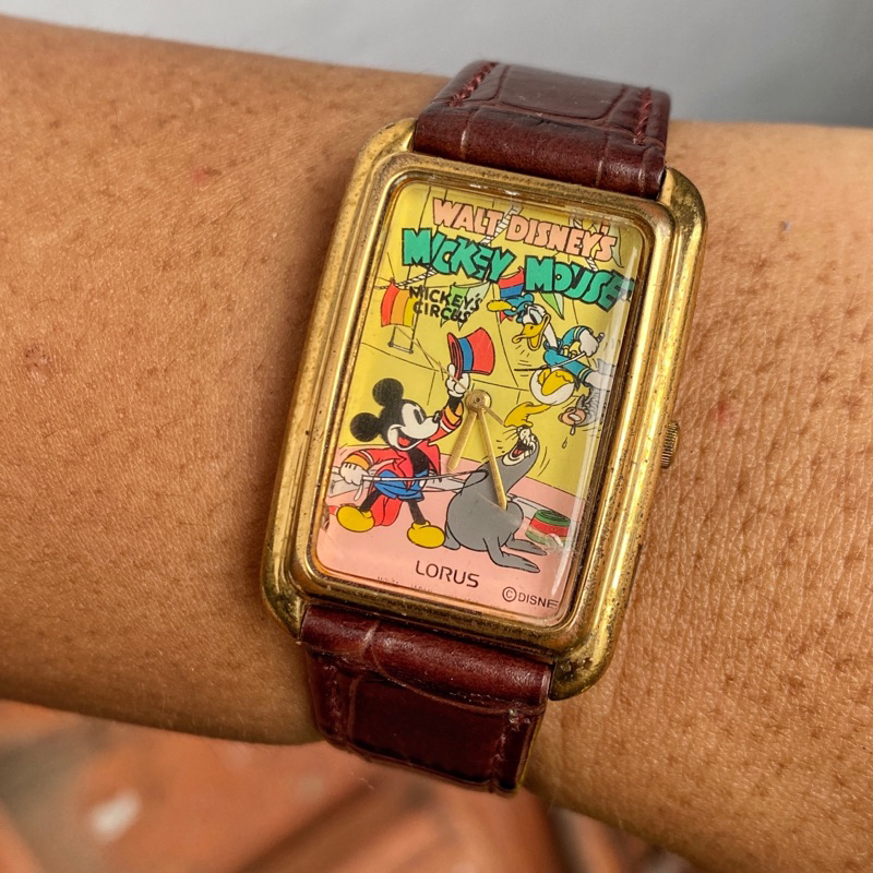 80’s Vintage Lorus by SEIKO Mickey Mouse V515-5A70