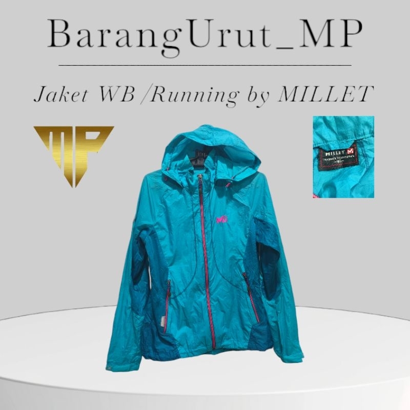 Jaket WB / Running MILLET Original Second