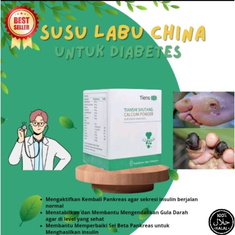 

SUSU LABU CHINA UNTUK PENDERITA DIABETES (2pcs)