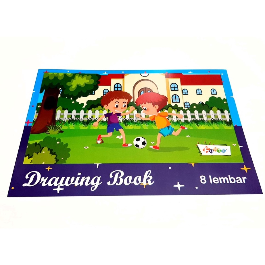 

Harga Grosir 5 buku Buku Gambar Drawing Book Ukuran A4 isi 8 Lembar Motif Kartun