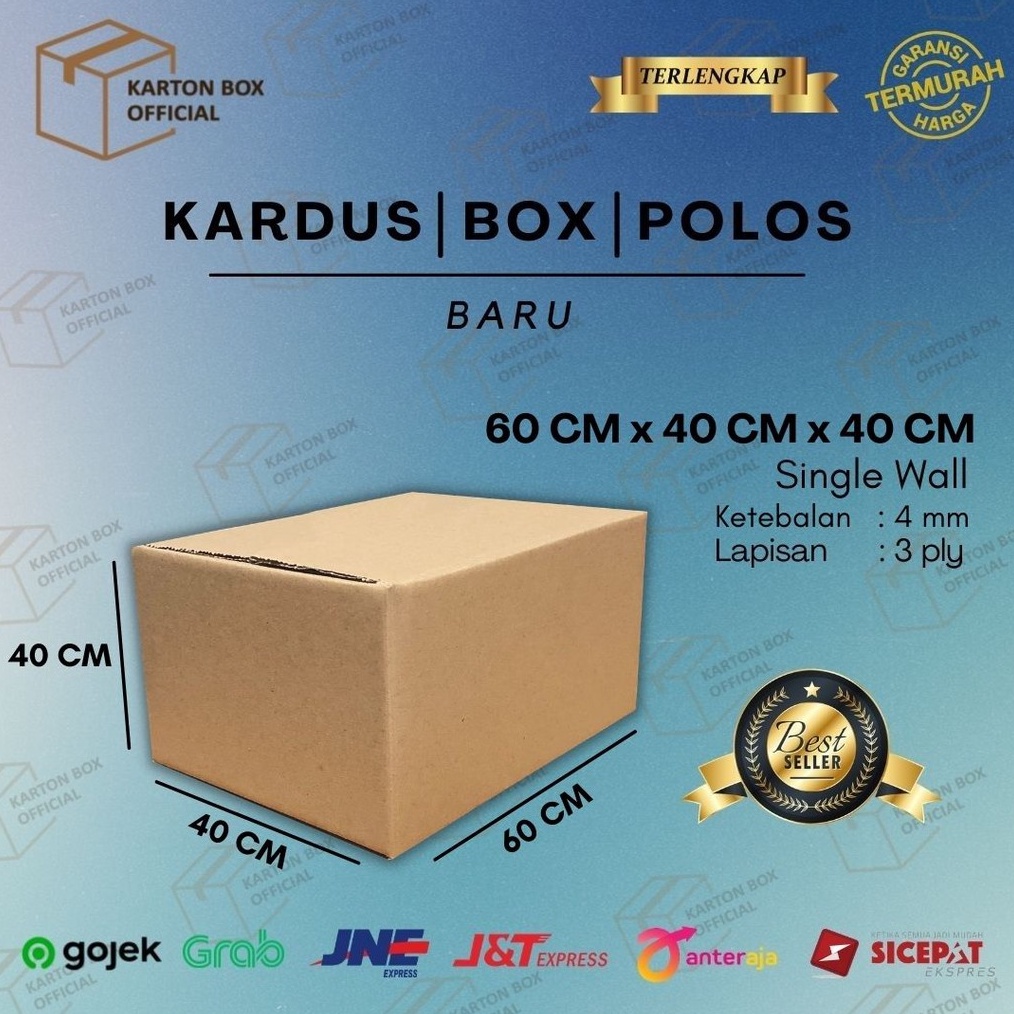 

Kardus Karton Box Besar 6x4x4 CM Dus Packing Packaging Pindahan Jumbo Polos