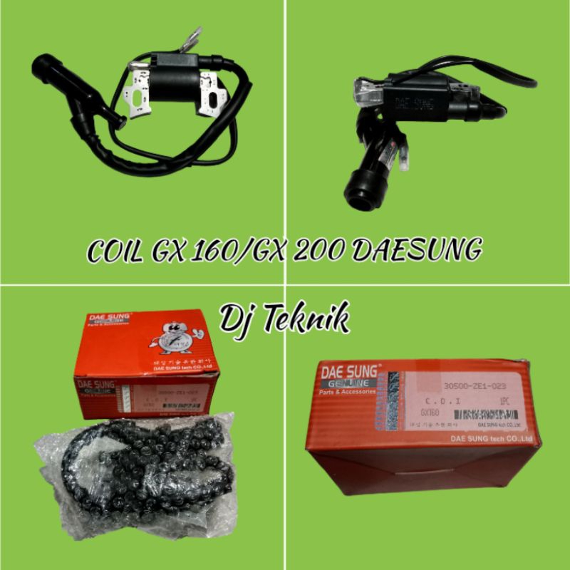 CDI COIL GX 160/GX 200 DAESUNG / COIL GX 160/GX 200 DAESUNG / CDI GX 160 DAESUNG
