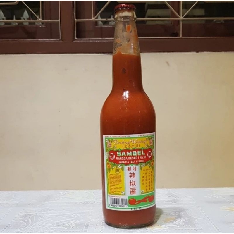 

Saus Sambal Sedap Wangi FT Mangga Besar 600ml Botol