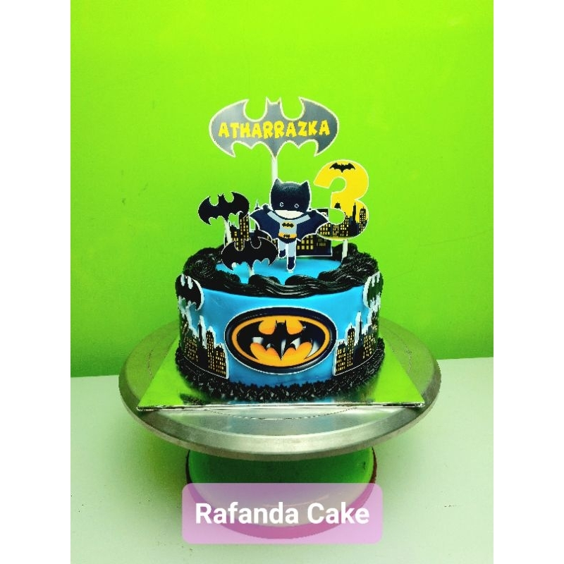 Topper kue ulang tahun batman toper bolu ultah