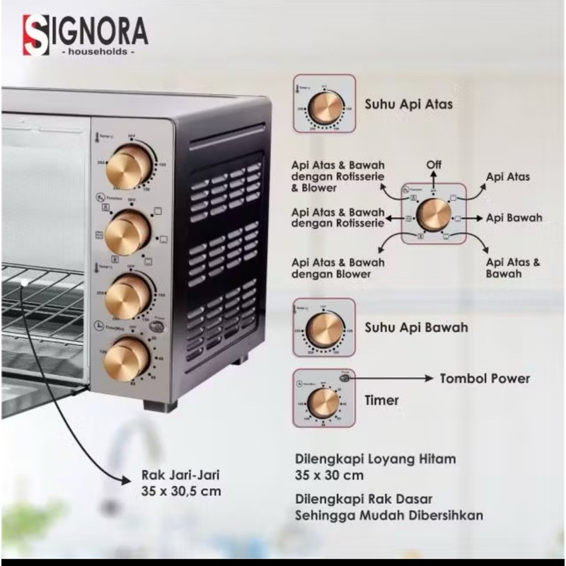 Signora Oven La Belle Termurah Original