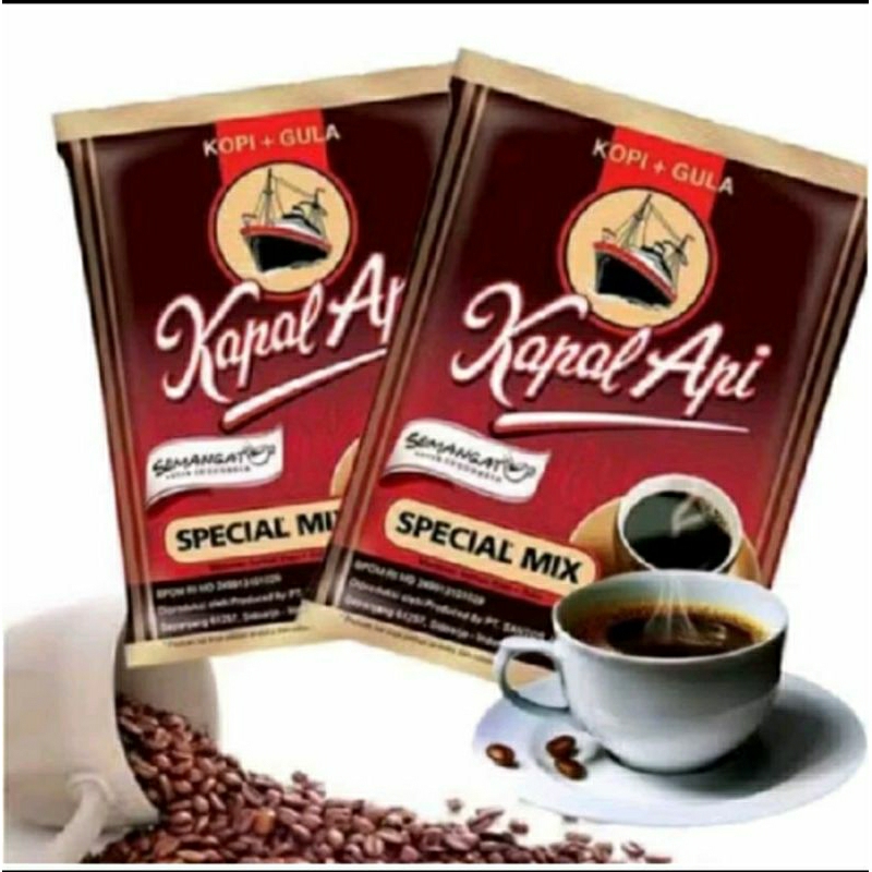 

Kopi Kapal Api Special Mix 1 Renceng isi 10