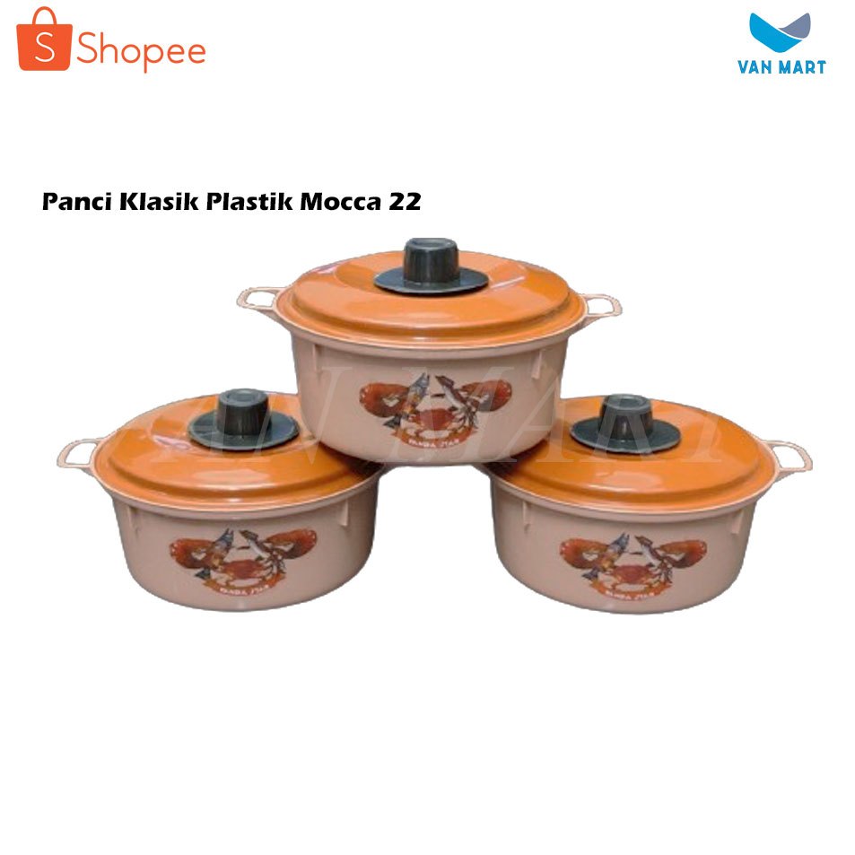 Paket Sayur sup  Panci Klasik Mocca 22 Plus Irus Gaby Kecil