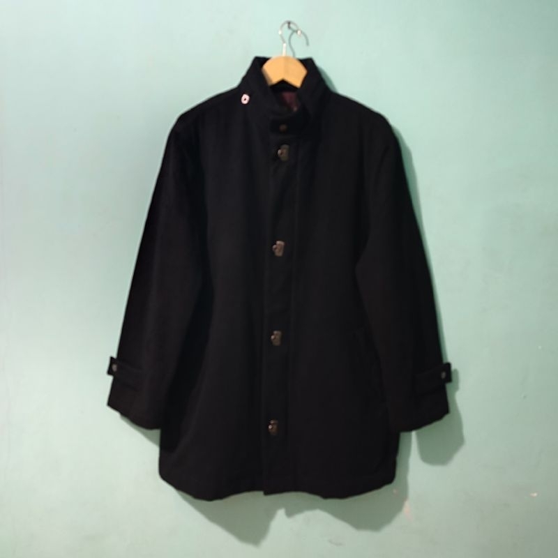 Salvatore Ferragamo Wool Jacket Made In Italy